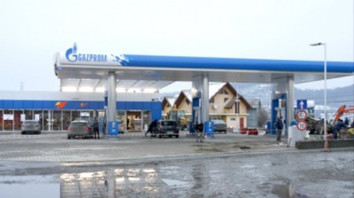 Ruşii de la Gazprom deschid prima benzinărie din România